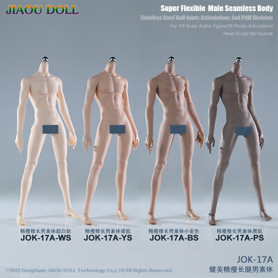 #ad JIAOU DOLL 17A 1 6 Male Young Men Slim Figure Body 12inch For Phicen Hot Toys $69.67