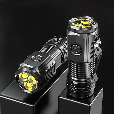 #ad Rechargeable Outdoor Flashlight Camping Ultra bright Led with High Lumens $8.72