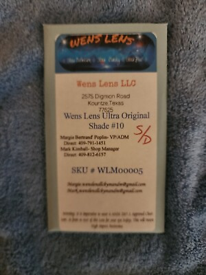 #ad Wens lens original azure and electric ice scratch and dent product $75.99