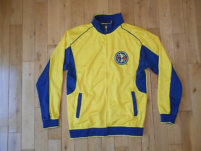 #ad Officially Licensed CLUB AMÉRICA Football Soccer Team Track Jacket Mens L Mexico $33.99