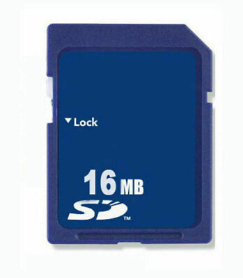 #ad 16MB SD CARD 16 MB megabytes memory low capacity for older devices $9.99