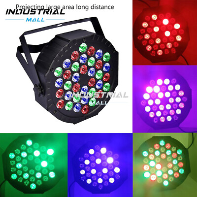 #ad 36 LED Stage Lights With Remote Control Party Decor Sound Activated Party Lights $39.99