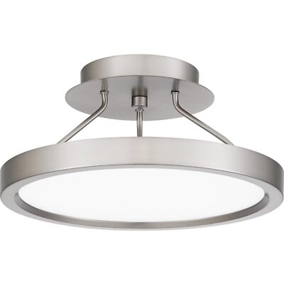 #ad 15W LED Semi Flush Mount In Contemporary Style 5.5 Inches Tall and 11 Inches $100.95