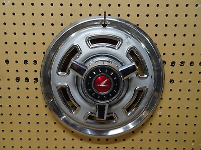 #ad 1 NICE USED 65 66 Ford Falcon Spinner Hub cap 14quot; Wheel Cover 1964 1965 Hubcap $54.95