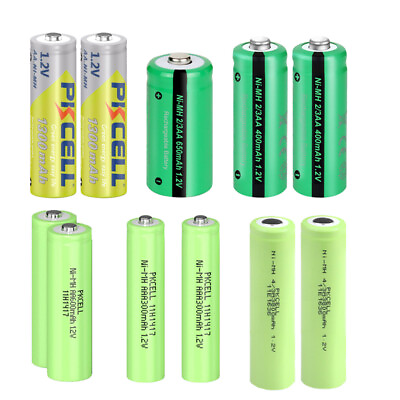 #ad Ni MH AA AAA Battery 2 3AAA 4 3A 17670 Size 2 3AA Cell Rechargeable Batteries US $12.99