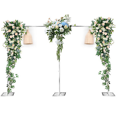 #ad Backdrop Stand For Weddingamp;Party Flower Stand Rectangle Arch Frame Home Decor $75.99