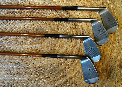 #ad 4 Vintage Golf Irons Wright amp; Ditson Lawson Little with Pyratone Shafts 2356 $109.00