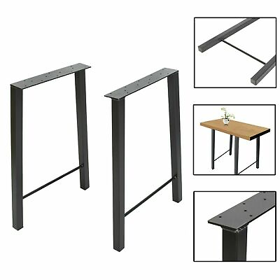 #ad 28quot; Metal Table Legs Trapezoid Shape Coffee Table Legs Heavy Duty Desk Legs $44.99
