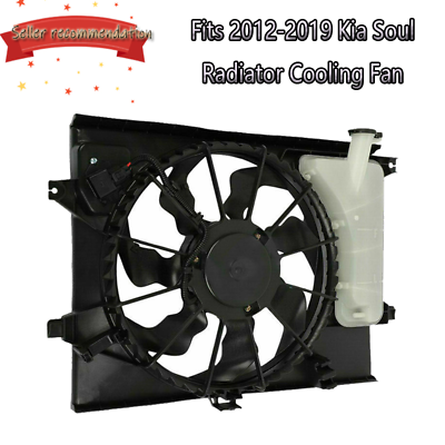 #ad Fits 2012 2013 2014 2019 Kia Soul 1.6L 2.0L Engine Radiator Cooling Fan Assembly $51.99