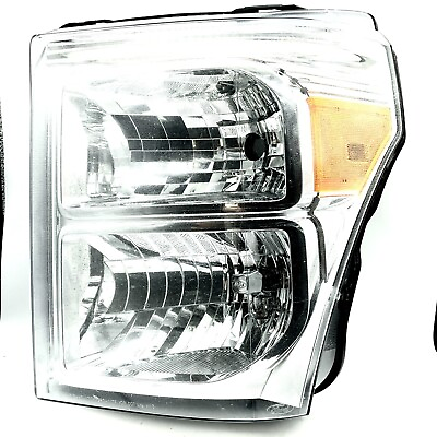 #ad OEM 11 16 FORD F250 550 LH HEADLIGHT LEFT DRIVER SIDE HALOGEN Replacement Light $100.00