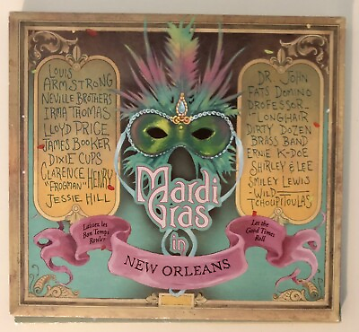 #ad Mardi Gras In New Orleans CD 2010 Jazz Album Various Artists Starbucks RARE VG $17.50