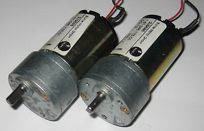 #ad 2 X Buehler 13V DC 750 RPM Heavy Duty Gearhead Motor Low Current High Speed $19.95