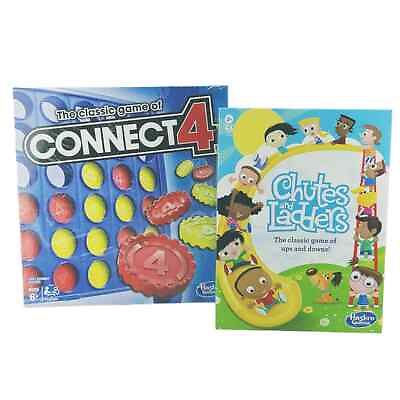 #ad Chutes amp; Ladders Connect 4 Board Game Combo Family Fun Games New amp; Sealed $12.25