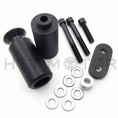 #ad For 2006 2007 Yamaha YZF R6 BLACK DELRIN FRAME SLIDERS Fits: 2007 Yamaha $18.99