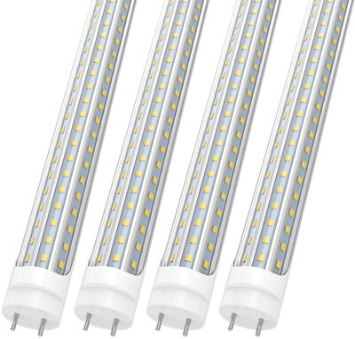 #ad 4FT T8 LED Tube Light Bulbs 22W 28W 60W G13 2 Pin 6500K LED Shop Light Bulb $318.39