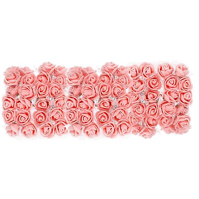#ad Artificial Rose Flower Heads Light Pink Mini Faux Flower 0.8 Inch 1 Inch for... $19.17
