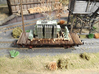 #ad HO Roco Freight Railway Car Custom Detailed Hand Painted Weathered #3050 $49.42