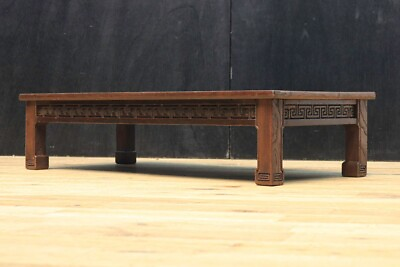 #ad Antique Japanese Mini Table cedar and chestnut Wooden 710 x 330 x 167 mm JPN $434.89