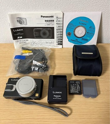 #ad Panasonic LUMIX DMC LX1 Digital Camera w Box Tested from Japan $128.00