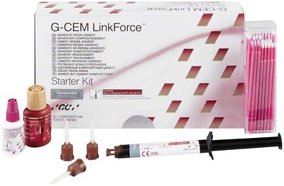 #ad Dental G CEM LinkForce Dual cure adhesive luting cement starter kit $189.99