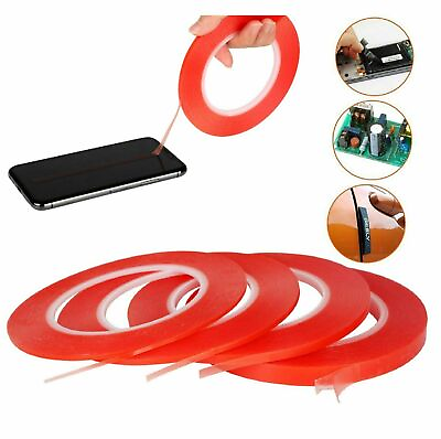 #ad RED Double Sided Super Sticky Heavy Duty Adhesive Tape For Cell Phone Repair $8.99