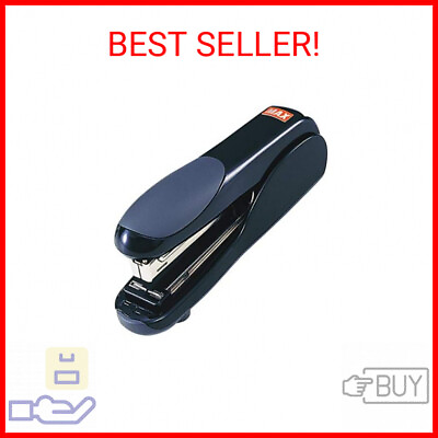 #ad Max Flat Clinch Black Standard Stapler with 30 Sheet Capacity HD 50DFBK $23.80