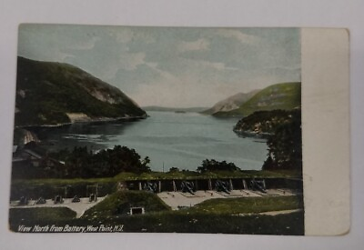 #ad West Point Military Academy Battery Hudson River Early Vintage Postcard New York $7.99