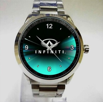 #ad new item infiniti logo sport metal watch $24.99