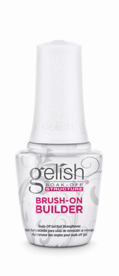 #ad Harmony Gelish Structure Builder Brush On Gel Clear Color 15 mL .5 fl. oz. $14.99