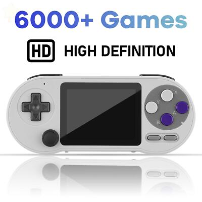 #ad SF2000 3 inch IPS Screen Handheld Game Console Mini Portable Game Player Built i $26.96
