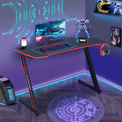 #ad 39.4quot; Gaming Desk Computer Gaming Writing Table Modern Ergonomic Racing Style $58.99