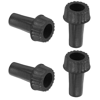 #ad Lamp Switch Knob Replacement 4Pcs Plastic On Off Lamp Replacement Black2.5cm AU $11.47