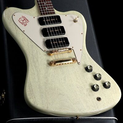 #ad Gibson Custom Shop Firebird Non Reverse p90x3 TV white Used Electric Guitar $5626.55