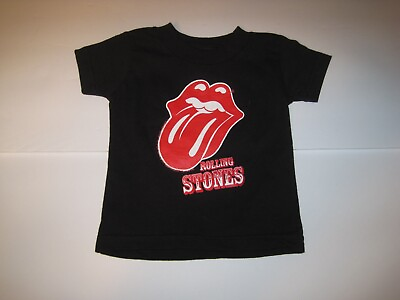 #ad 2006 Vintage T Shirt Rolling Stones Rock Band SIZE Infant BABY SHIRT $15.00
