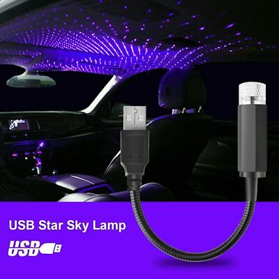 #ad Romantic LED Starry Sky Night Light 5V USB Powered for Car Roof Room Ceiling $8.19