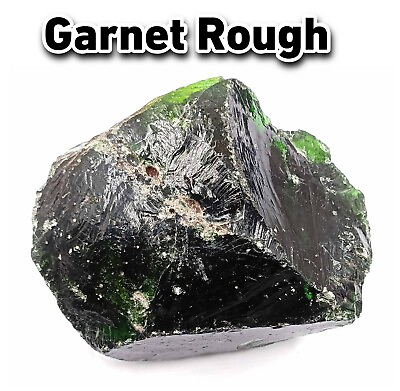 #ad 6500 7000 Carat Unheated Untreated Natural Green Garnet Raw Uncut Rough Gems DKQ $252.59