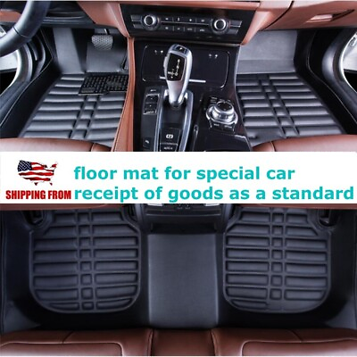 #ad All Season Protection BLack Floor Mats Auto Liner for 2007 2018 Nissan Altima $42.08