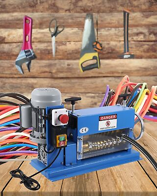 #ad Automatic Wire Stripping Machine for 0.06quot; 1.5quot; Wire Stripper Tool Blue $326.68