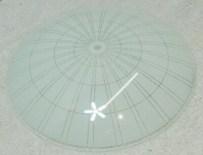 Ceiling Shade Catalina Lighting Candy Dish Semi Flush Mount Frosted Glass $6.99