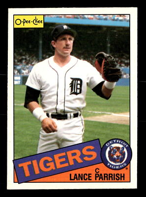 #ad 1985 O Pee Chee Lance Parrish Detroit Tigers #160 $1.50