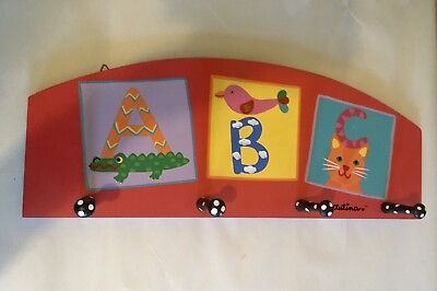 #ad Large Kids Room Wall Decor with pegs $8.00