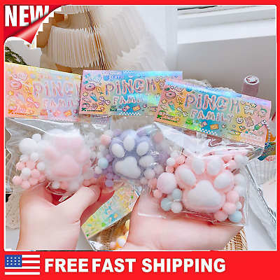 #ad Taba Cat Squishy Squeeze Toys Cat Paws Mochi Squishy Stress Relief Squishies $6.11