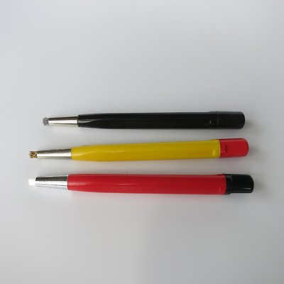 #ad Pencil Type Brass Steel Fiber Glass Brush Scratch Rust Dirt Remover Watch Tool $15.99