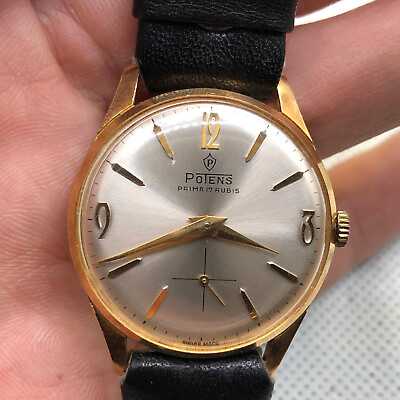 #ad POTENS PRIMA Mechanical Vintage Watch $65.00