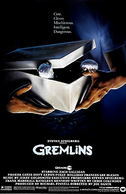 #ad Gremlins movie poster print : 11 x 17 inches $13.96