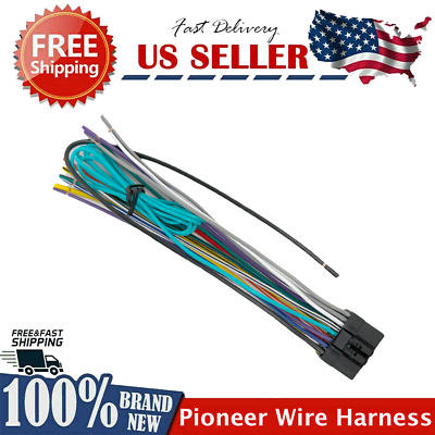 #ad New Wire Harness for PIONEER AVH P3400BH AVHP3400BH Car Radio Replacement Part $9.75