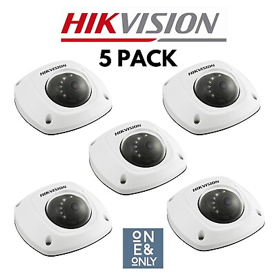 #ad HIKVISION DS 2CD2532F I *5 PACK* Dome Mini Outdoor Camera 3MP 3MP Network $237.95