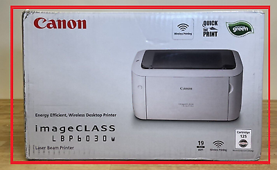 #ad NEW Canon LBP6030w Monochrome Laser Printer Imageclass Business Back School Sale $169.99