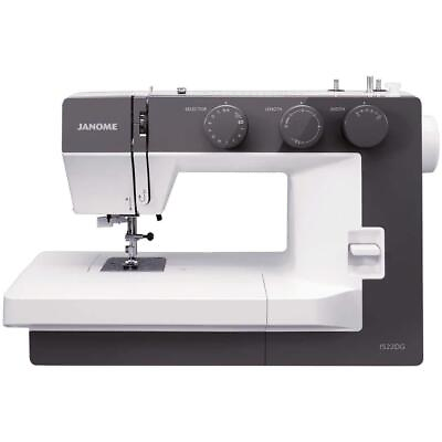 #ad Janome Sewing Machine 22 Stitch Automatic Needle Threading W Reverse Stitching $204.41