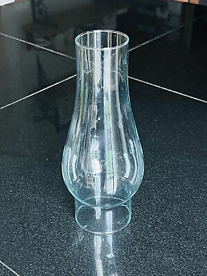 #ad Clear Glass Hurricane Chimney Lamp Shade Vintage Globe Wedding Décor 8.75quot; Tal $14.75
